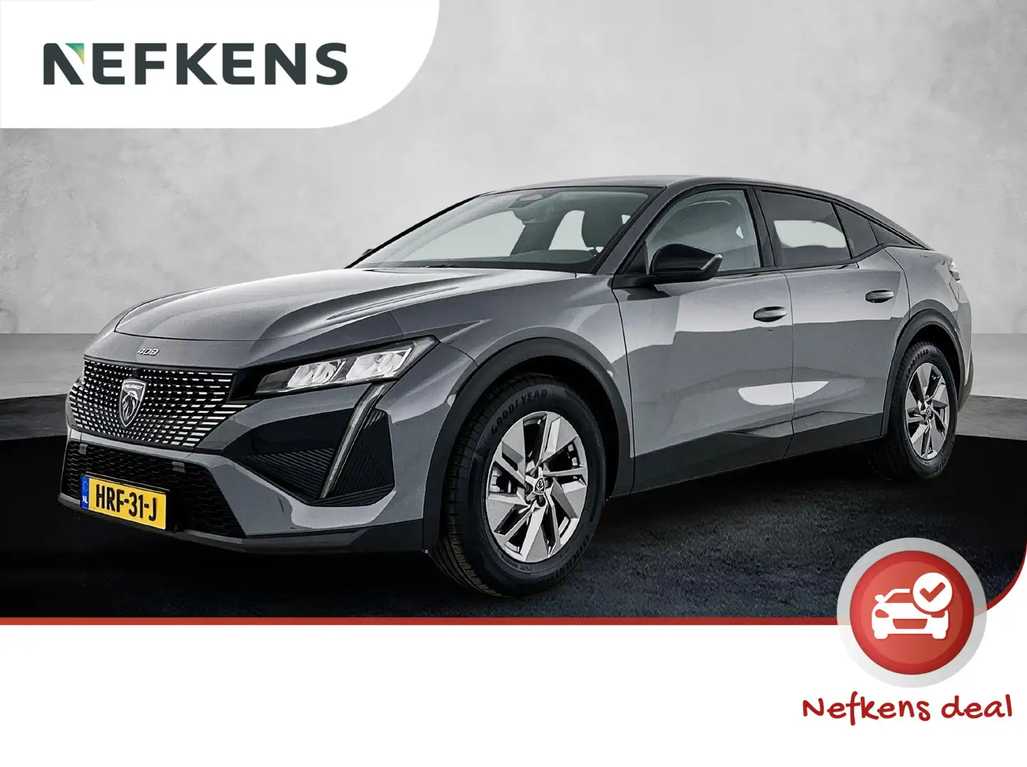 Peugeot 408 Allure Hybrid 136 pk Automaat | Navigatie | Achter Gris - 1