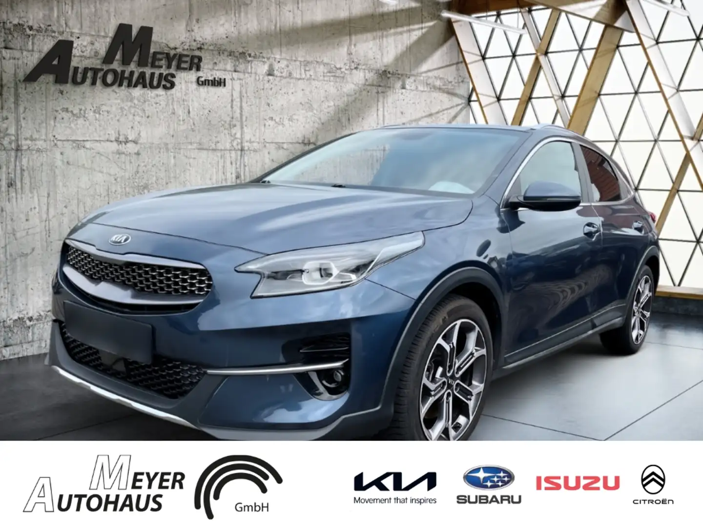Kia XCeed 1.6T Spirit DCT NAV XCL+el. Heckklappe+Smartkey+Sp Bleu - 2