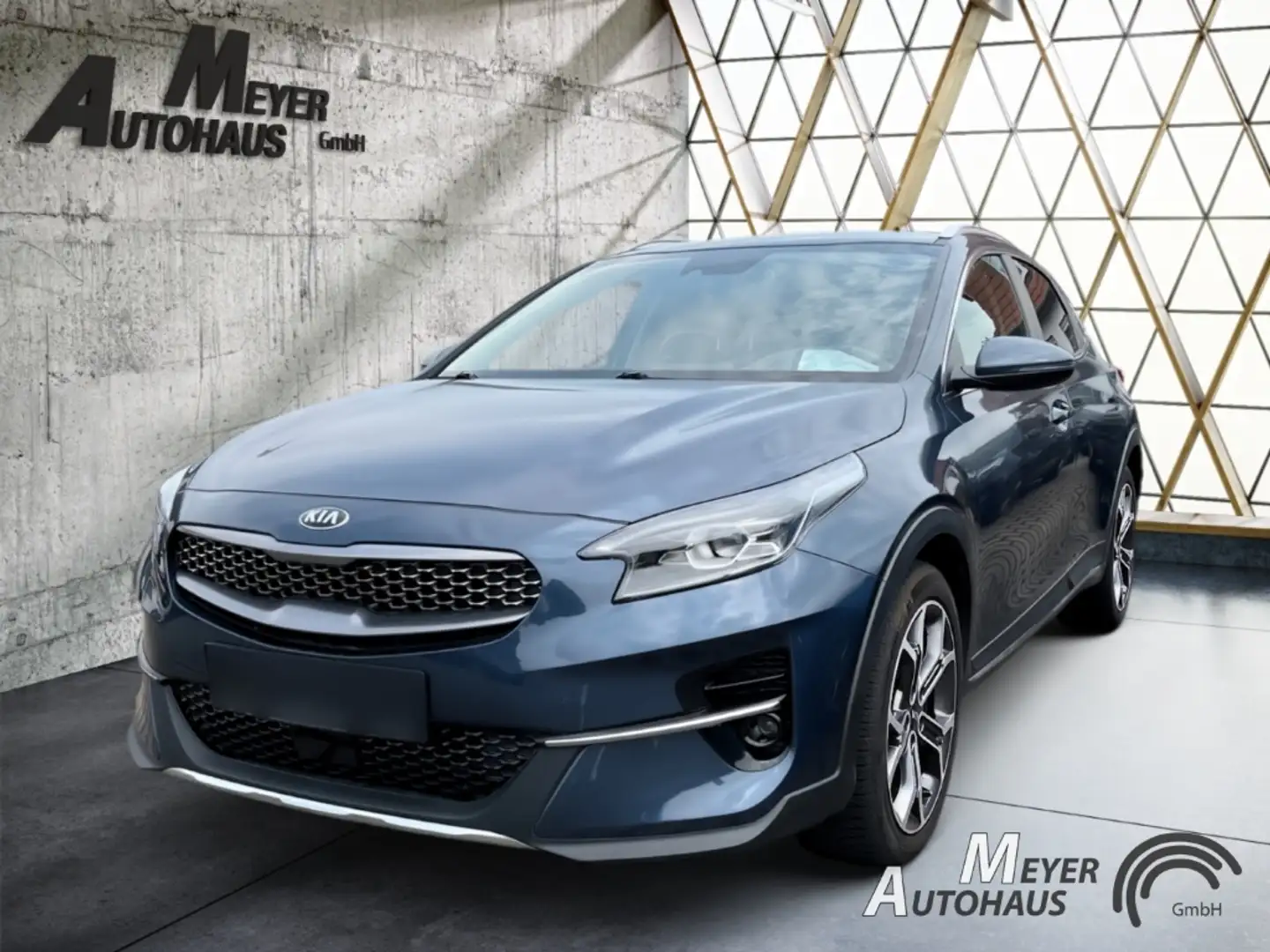 Kia XCeed 1.6T Spirit DCT NAV XCL+el. Heckklappe+Smartkey+Sp Bleu - 1