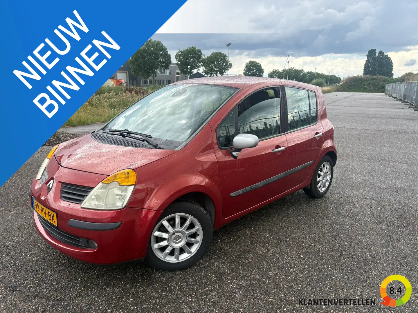 Renault Modus 1.6-16V Privilège Luxe Rood - 1