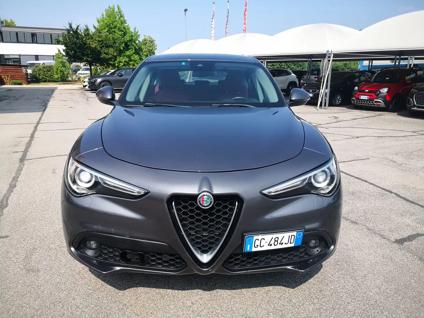 Alfa Romeo Stelvio 2.2 Turbodiesel 190 CV AT8 RWD ***TELECAMERA*** Grigio - 2