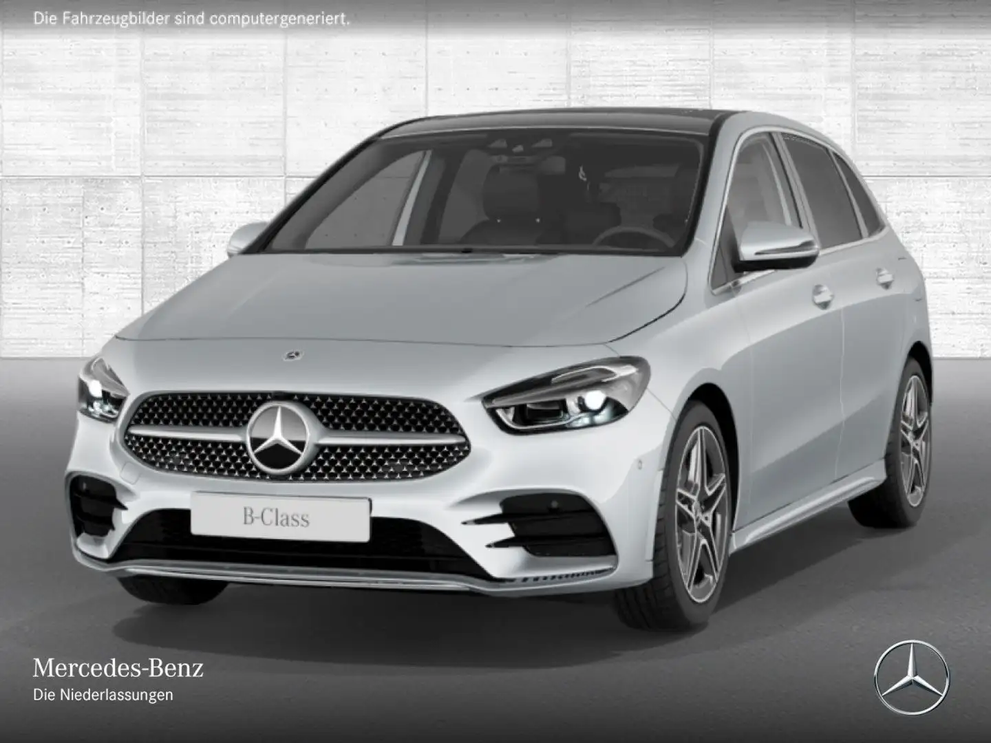 Mercedes-Benz B 250 e AMG+PANO+360°+AHK+MULTIBEAM+HUD+KEYLESS Zilver - 2