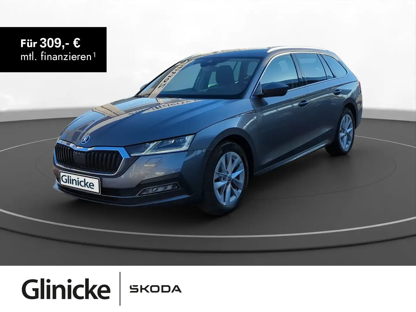 Skoda Octavia Combi 2.0 TDI Style LED Headup DSG Grau - 1