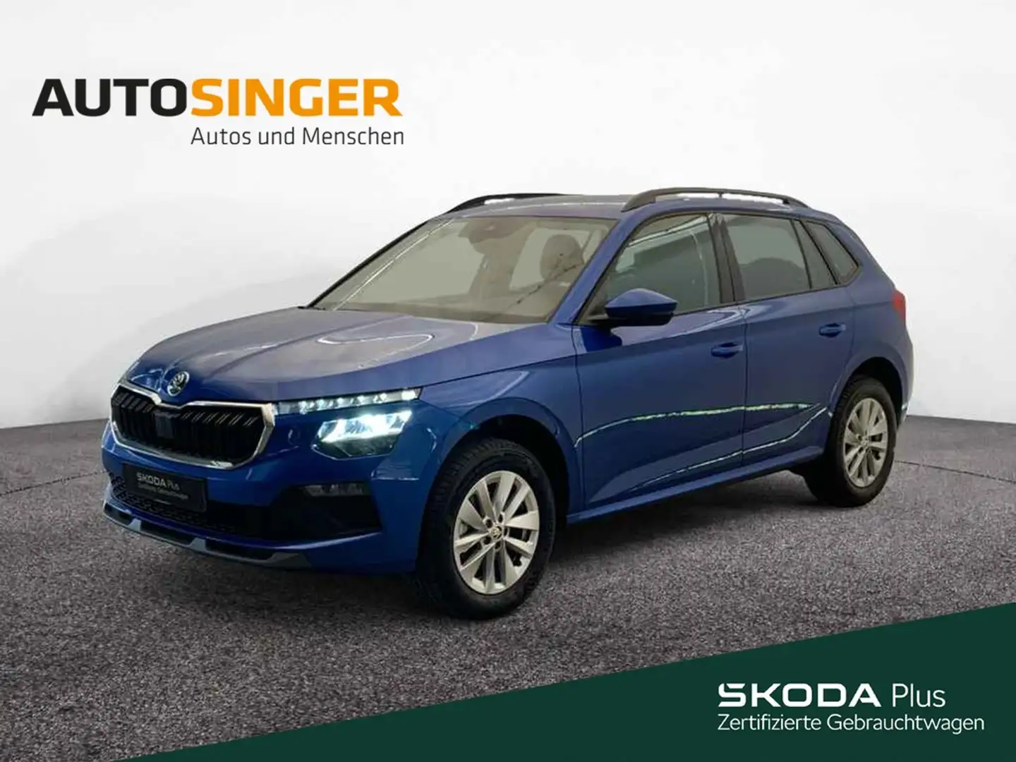 Skoda Kamiq Selection 1.5 TSI *LED*GRA*SHZ*ALU*PDC*TEL Blau - 1