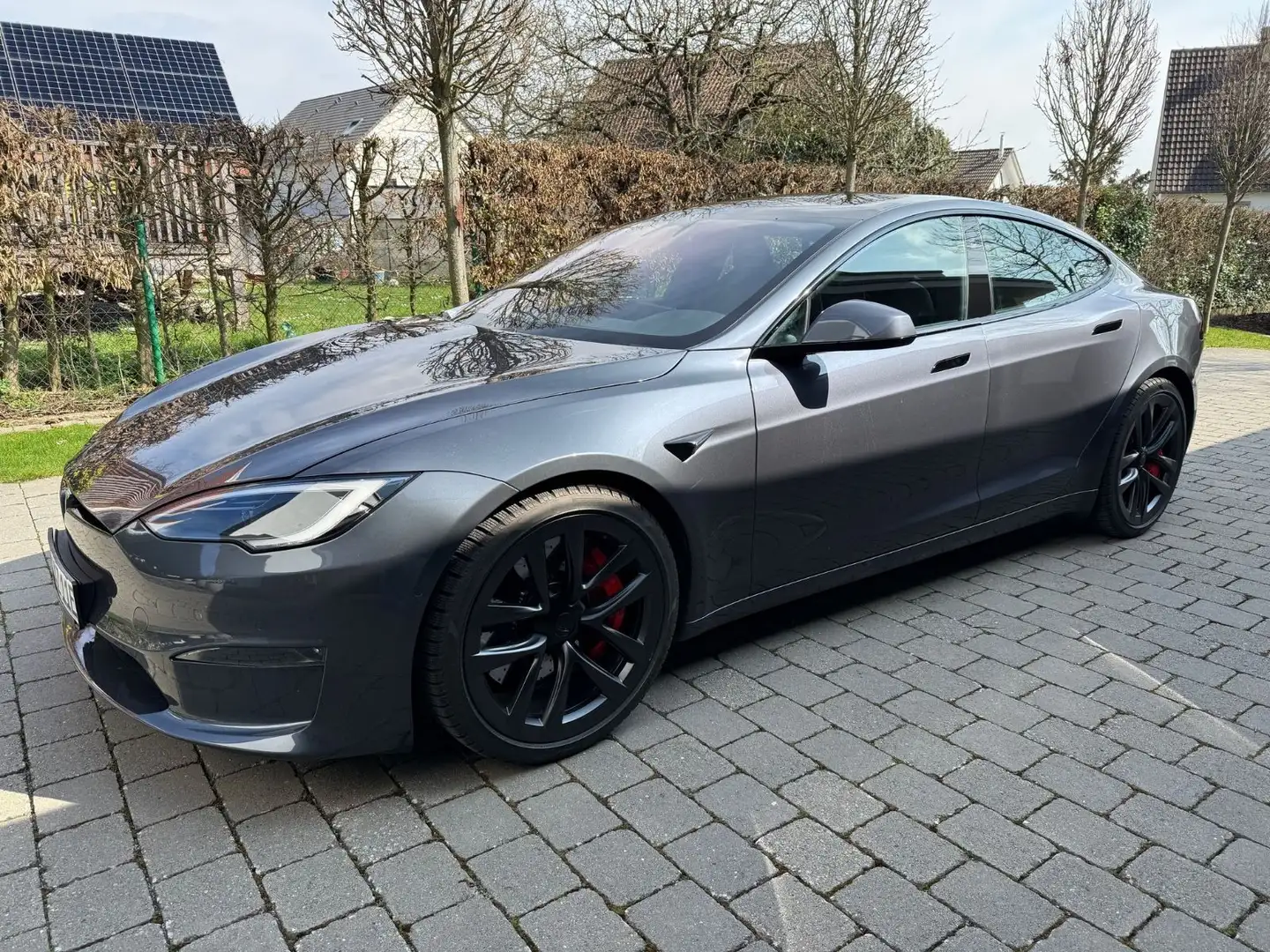 Tesla Model S Plaid TRACK Paket EAP Ceramic 322kmh 21 Grau - 2