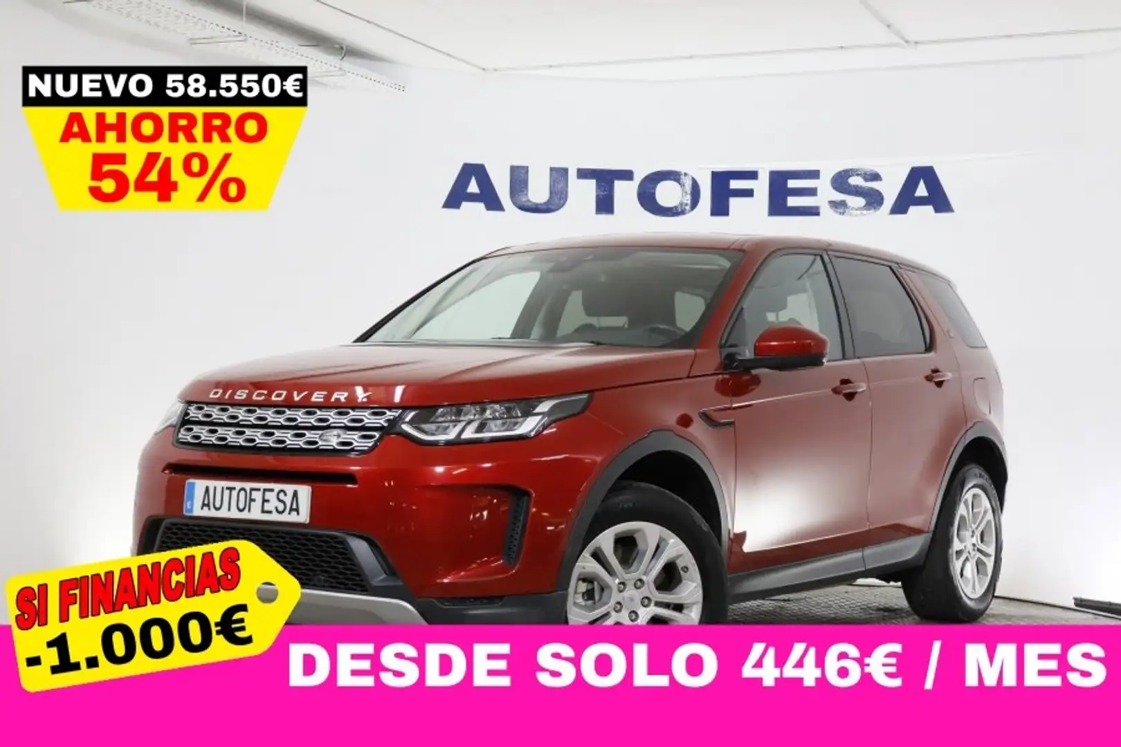 Land Rover Discovery Sport 1.5 13 PHEV AWD AT 300cv AUTO 5P # IVA DEDUCIBLE Rouge - 1