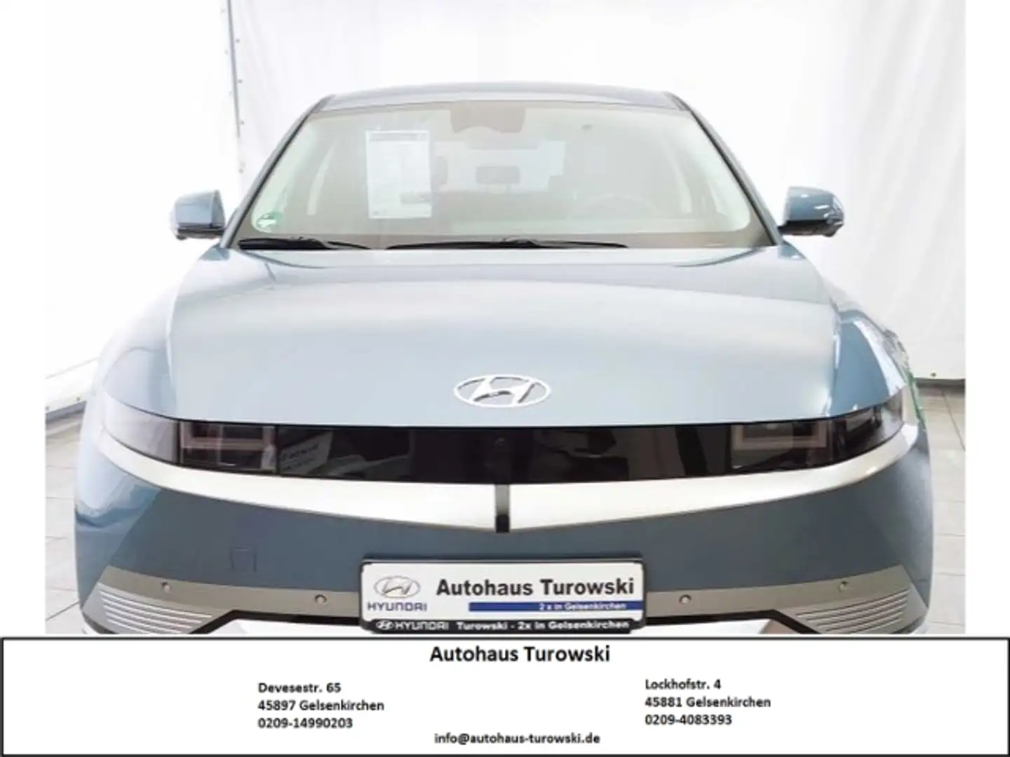 Hyundai IONIQ 5 58kWh 4WD Navi Apple CarPlay Android Auto 2-Zonen- Blau - 1