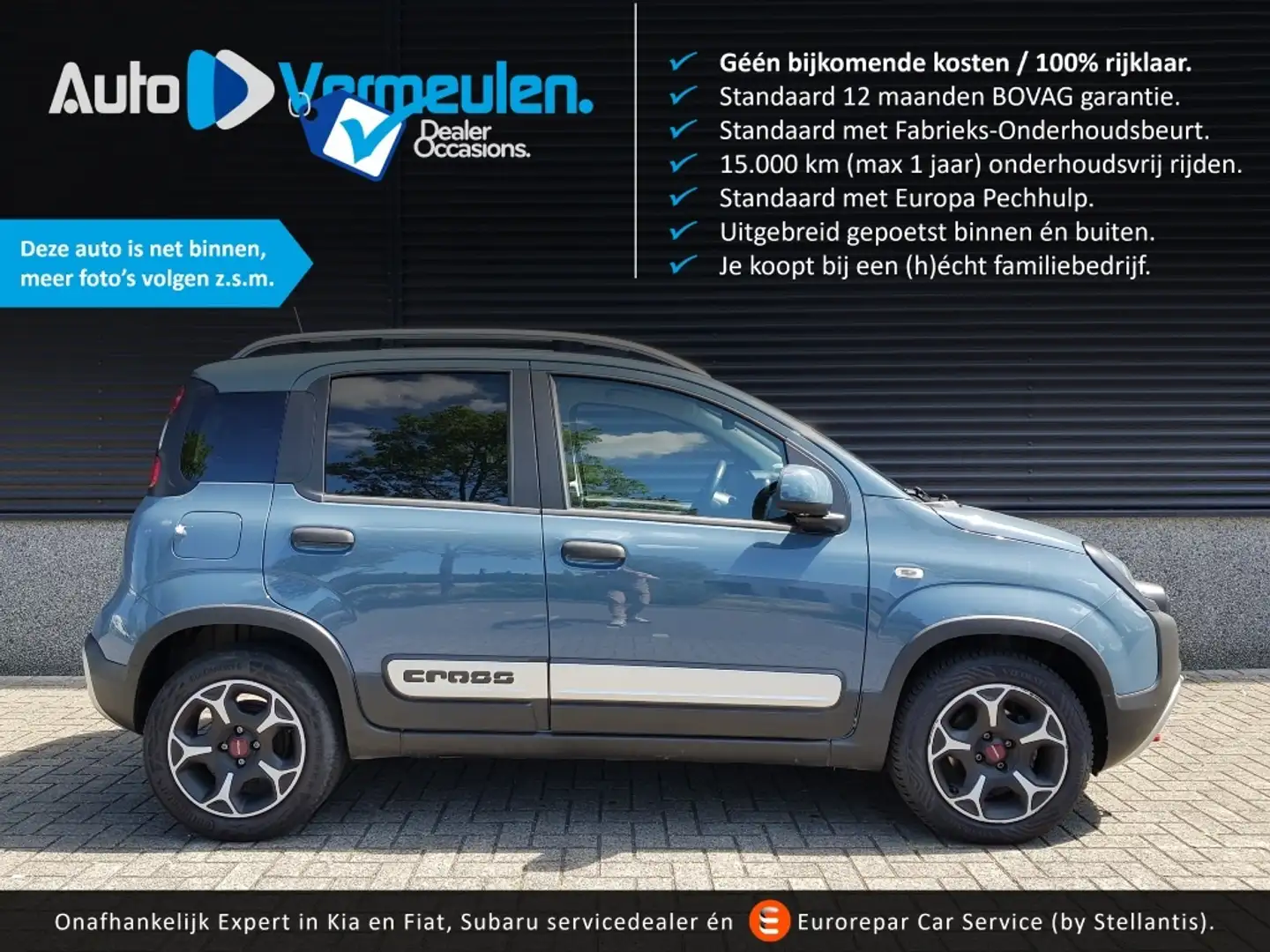 Fiat Panda Hybrid City Cross 1.0 Blauw - 1