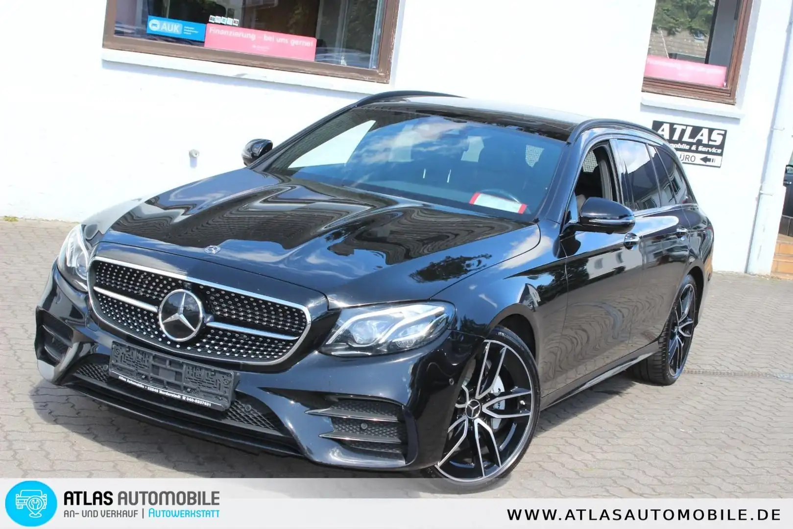 Mercedes-Benz E 53 AMG 4Matic+ PANO=HUD=MULITBEAM=KLAPPENAUSPU Schwarz - 1