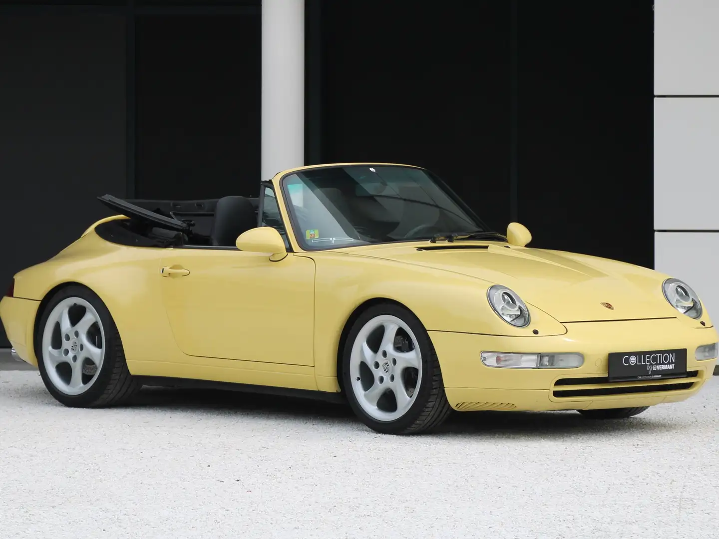 Porsche 993 911 3.6 Cabrio - Unique colour Sárga - 1