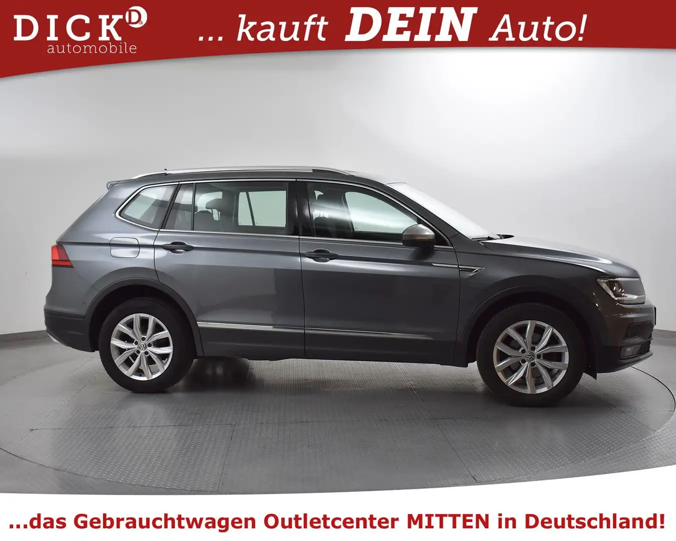 Volkswagen Tiguan Allspace Tiguan Allsp 2.0d Comfort NAV+DYNAD+AHK+ACC+KAM+ Grau - 2