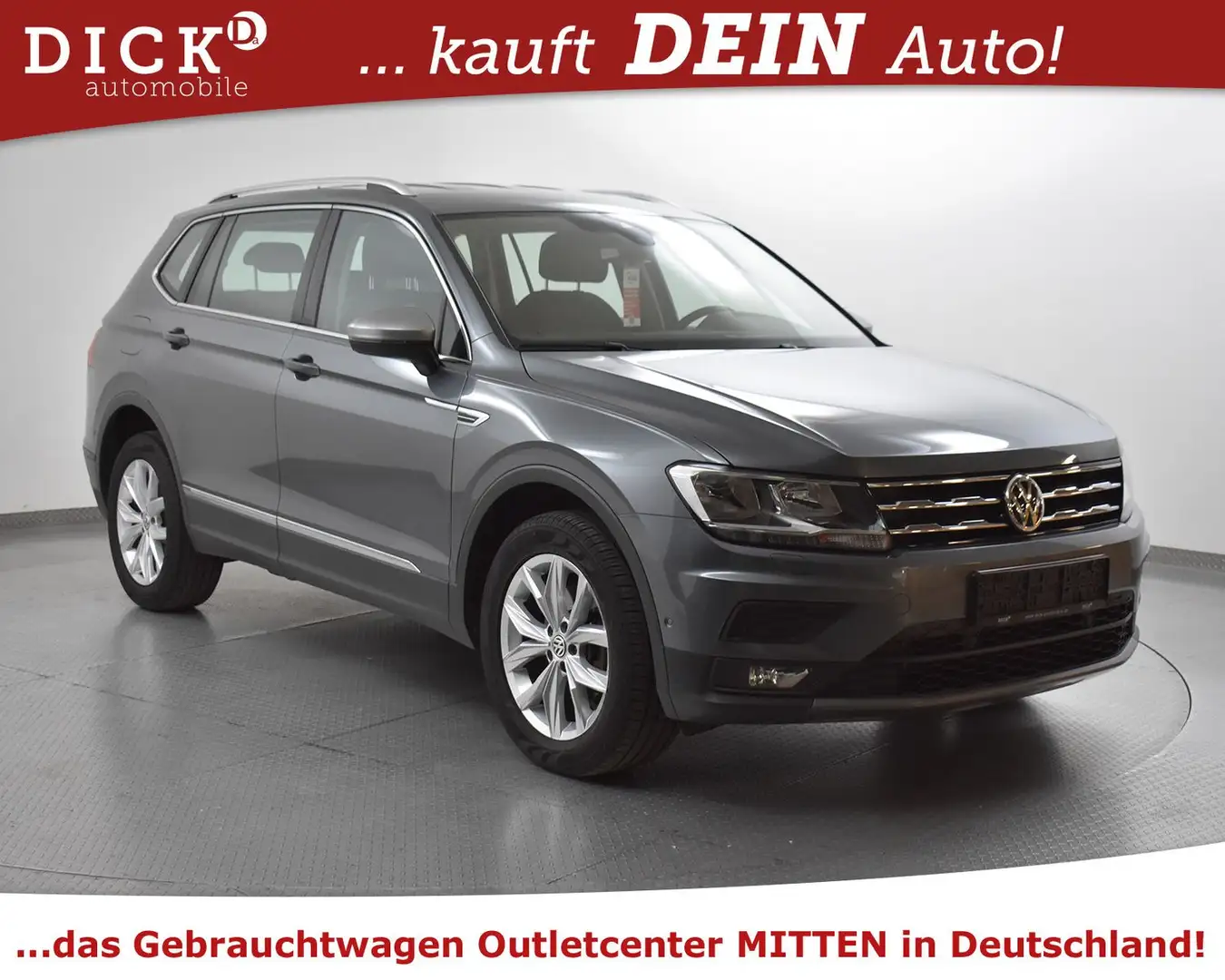 Volkswagen Tiguan Allspace Tiguan Allsp 2.0d Comfort NAV+DYNAD+AHK+ACC+KAM+ Grau - 1
