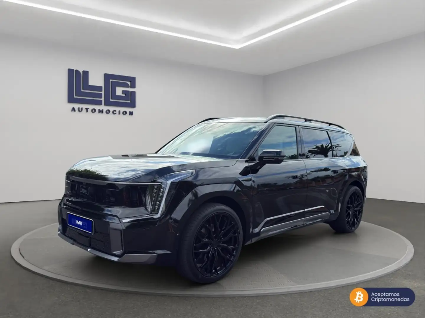 Kia EV9 GT-line AWD 7pl. 283kW Zwart - 1