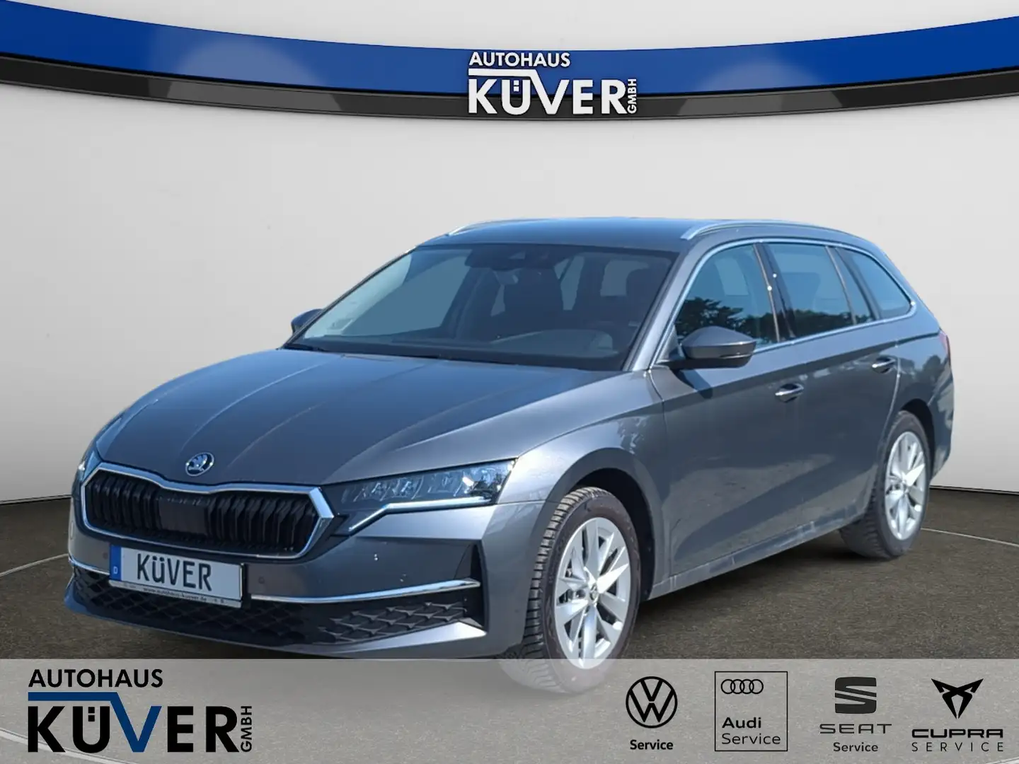 Skoda Octavia Combi Selection 2,0 TDI DSG ACC+LED+Shzg Grau - 1