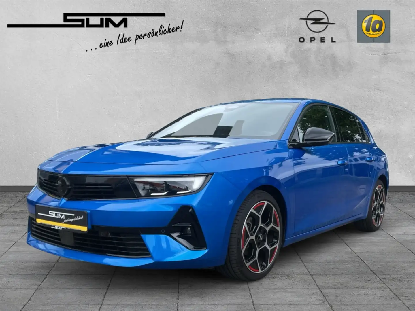 Opel Astra GS Line, Leder, AT8, LED HUD Digi  Cockpit 360 Kam Bleu - 1