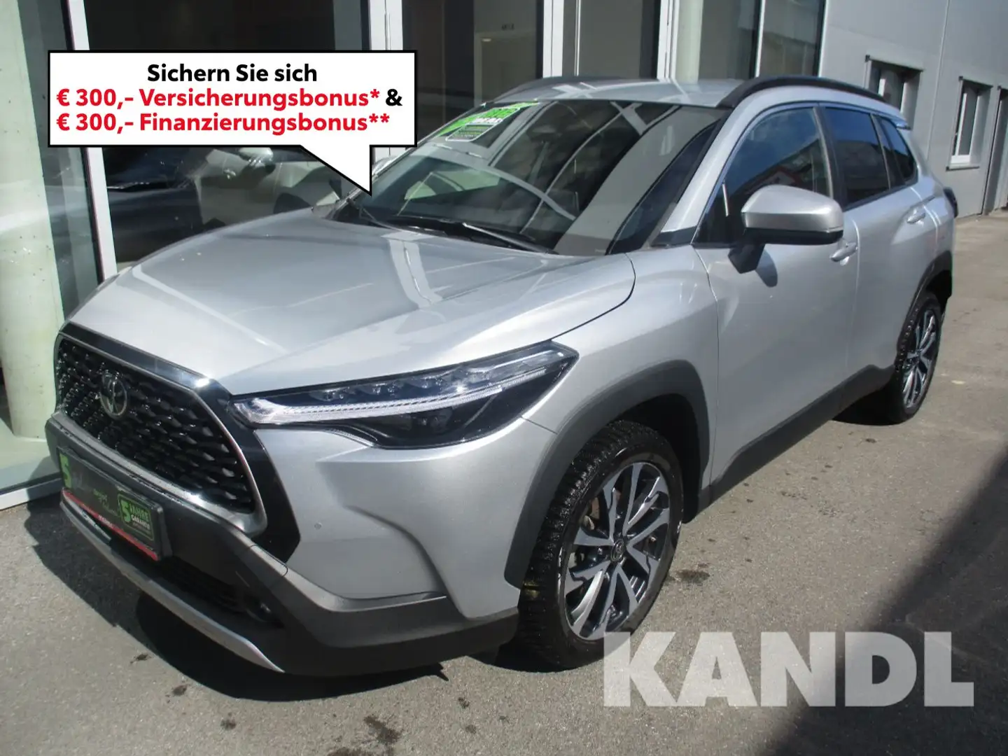 Toyota Corolla Cross 1.8 FWD Active Drive ACC+LED+Navi Silber - 1