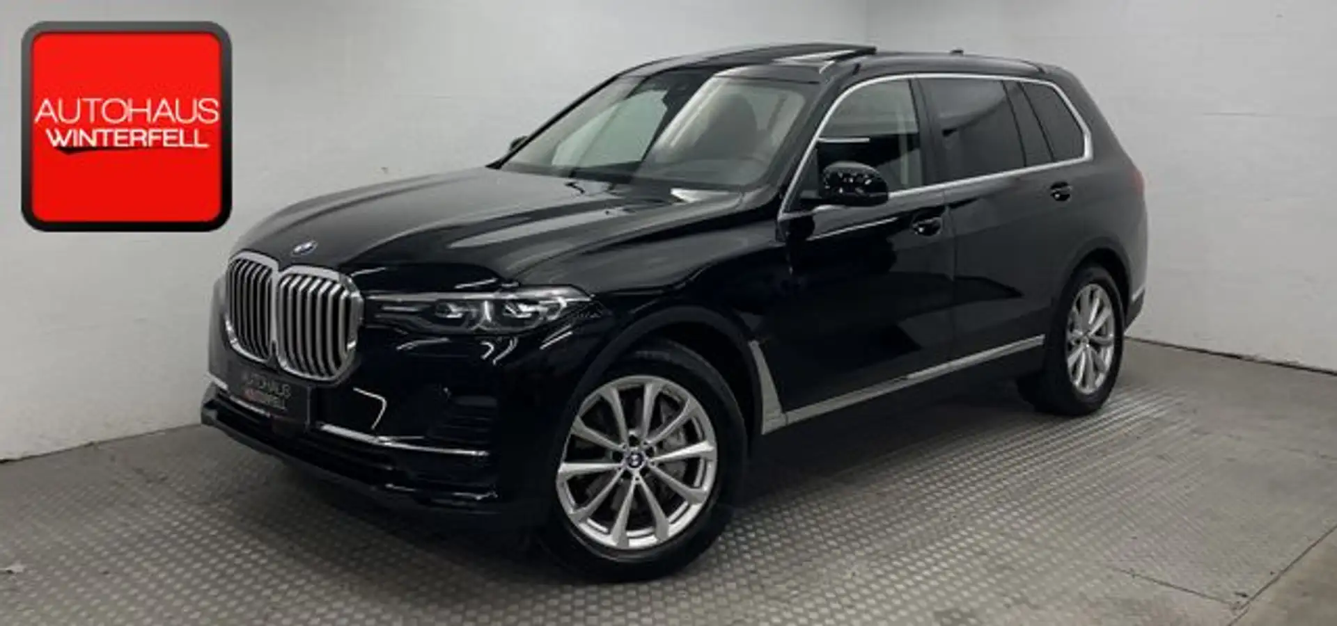 BMW X7 xDrive 40 d 7SITZ+PANO+AHK+SOFT+HUD+KAMERA+ Noir - 1