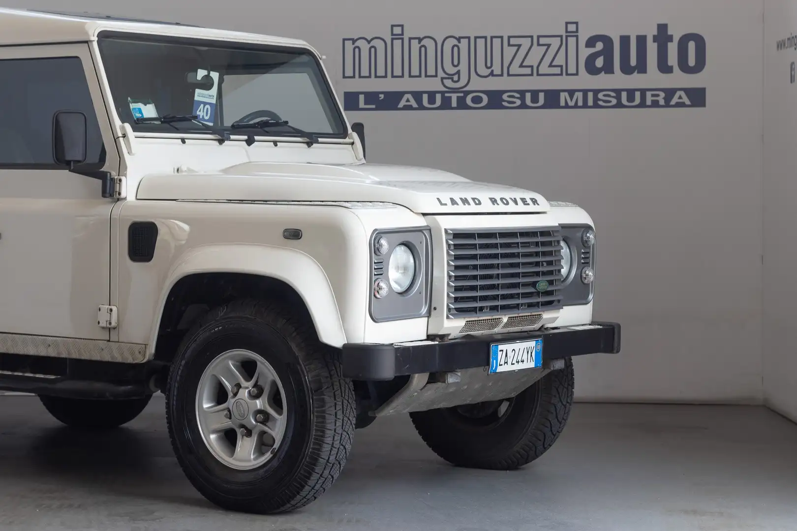 Land Rover Defender 90 2.4 td SE 122CV -UNICO PROPRIETARIO- ORIGINALE- Bianco - 2