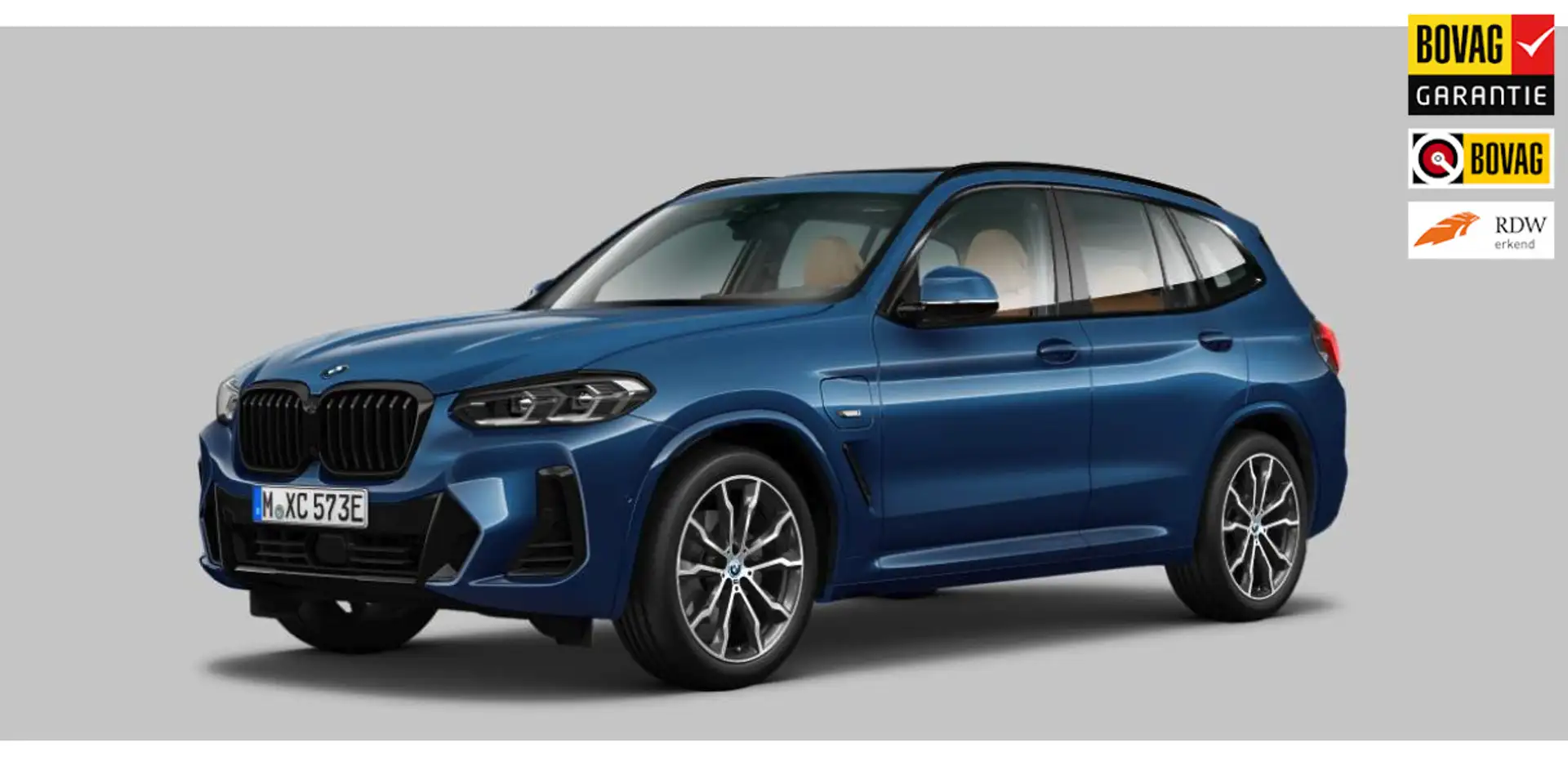 BMW X3 XDrive30e High Executive M-Sport|PANO|Elektr.Trekh Blauw - 1