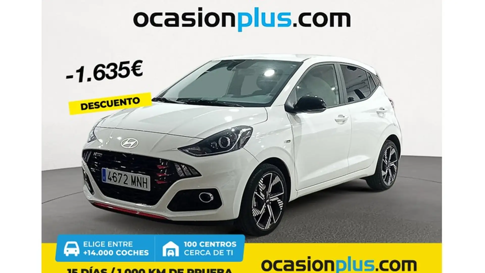 Hyundai i10 1.2 MPI Nline 30 Aniversario Wit - 1