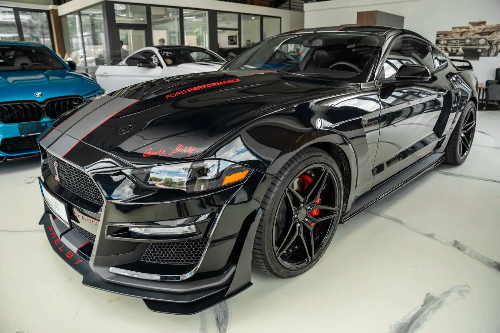 Ford Mustang GT 5,0 GT 500 SHELBY PREMIUM Schwarz - 1