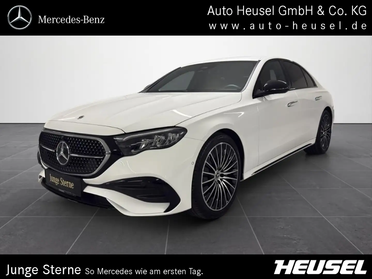 Mercedes-Benz E 200 AMG *MBUX-Superscreen*Akustik-P*NIght* Weiß - 1