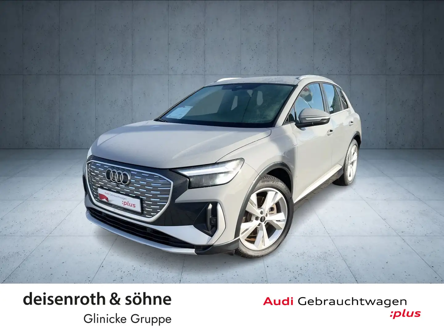 Audi Q4 e-tron S line 40 Nav/Komfort/connect/SHZ/19" Grau - 1