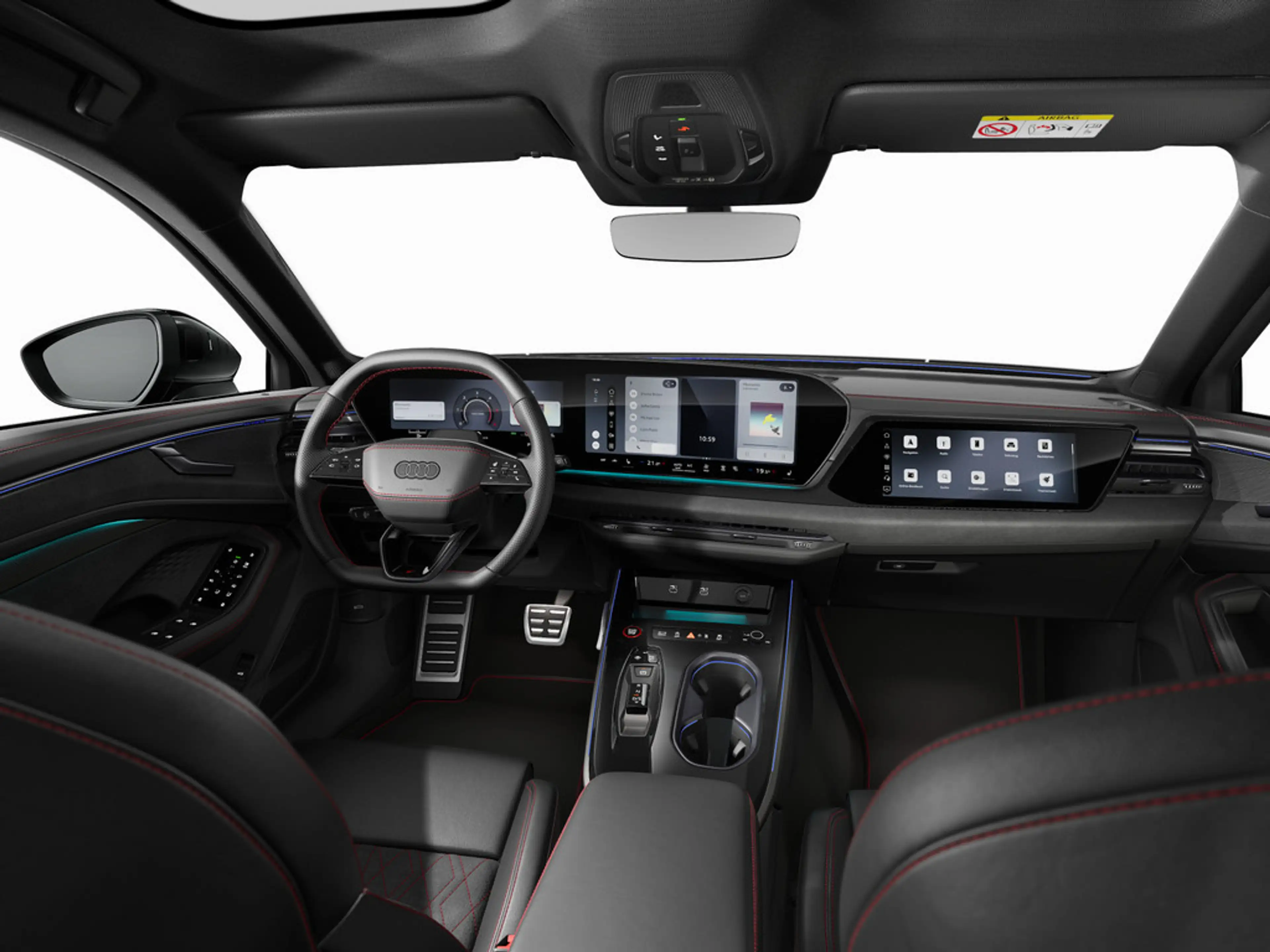 Audi A6 allroad TDI qu. S line/All Black/Digi Matrix/Pano/HuD/360°/AHK/STHZ — photo 3