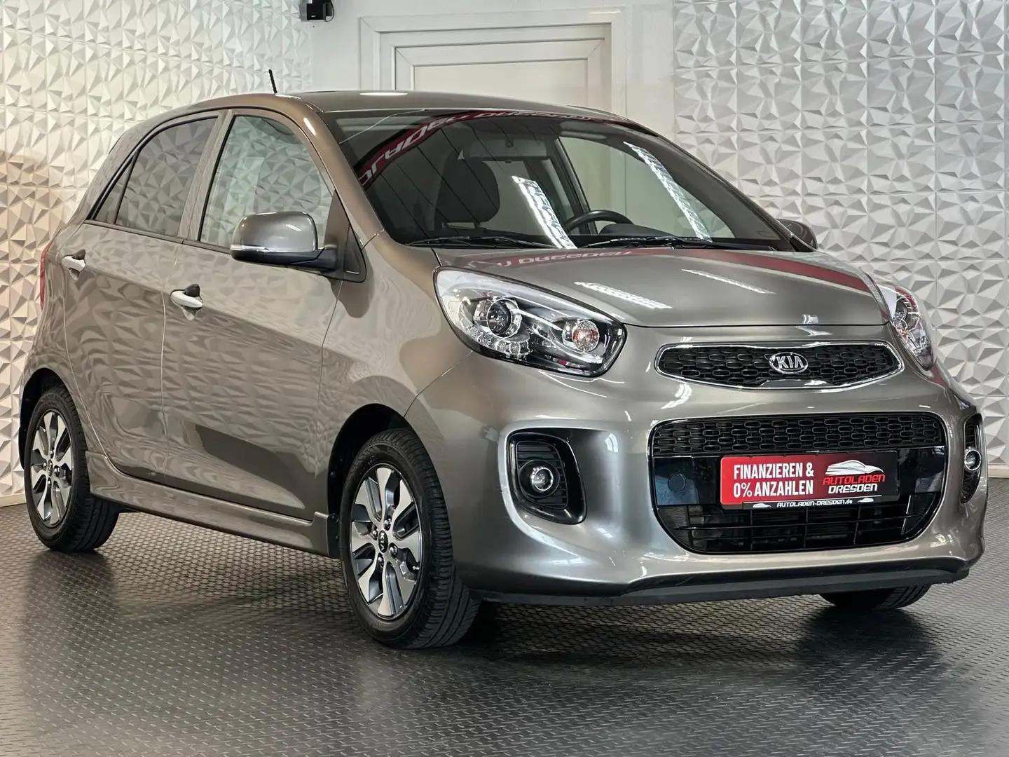 Kia Picanto 1.2 SPIRIT AUTOMATIK#KLIMA#SHZ#LH#ALU#ZV Argent - 2