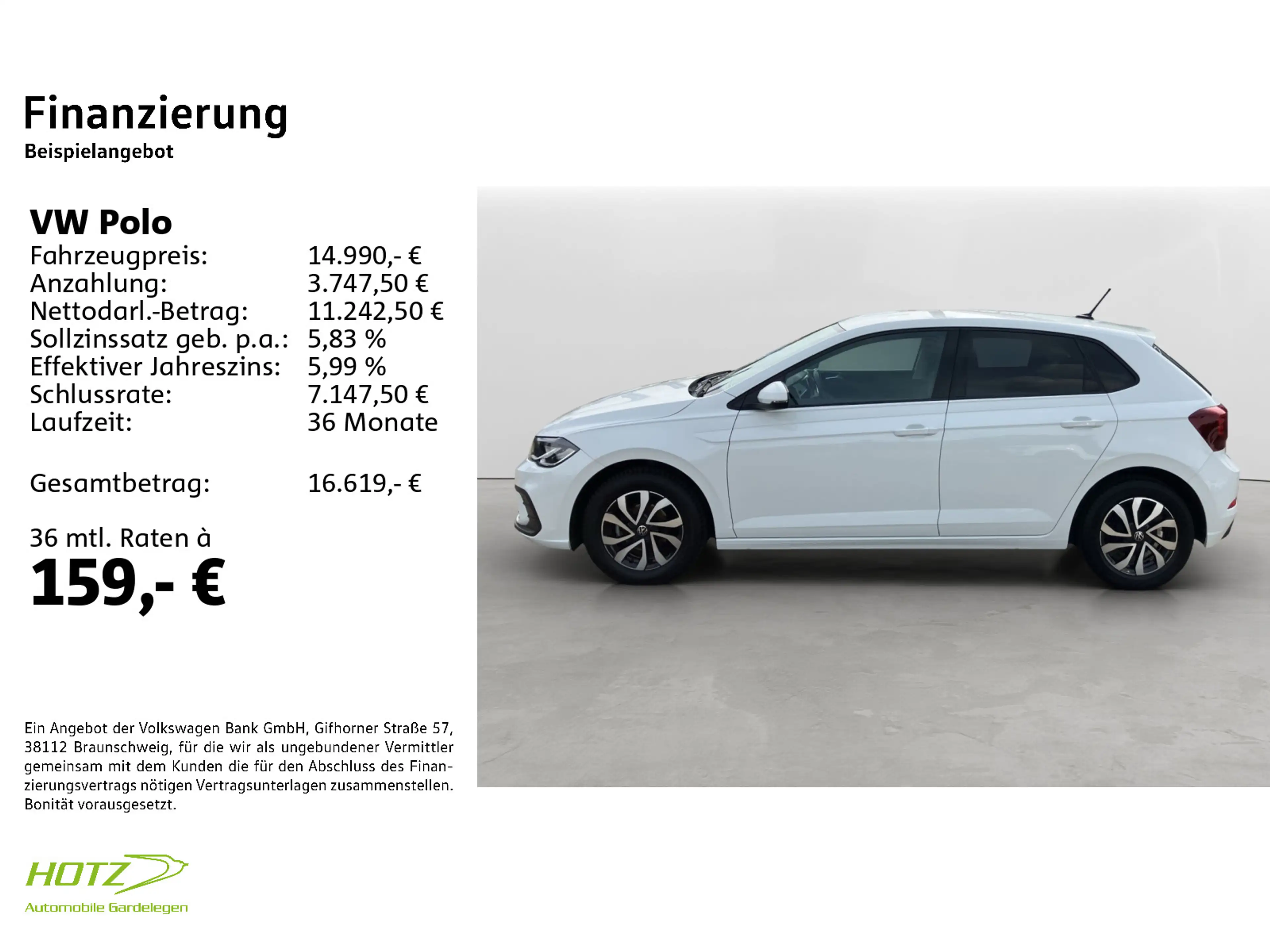 Volkswagen Polo VI 1.0 Active LED/APP/PDC — photo 2