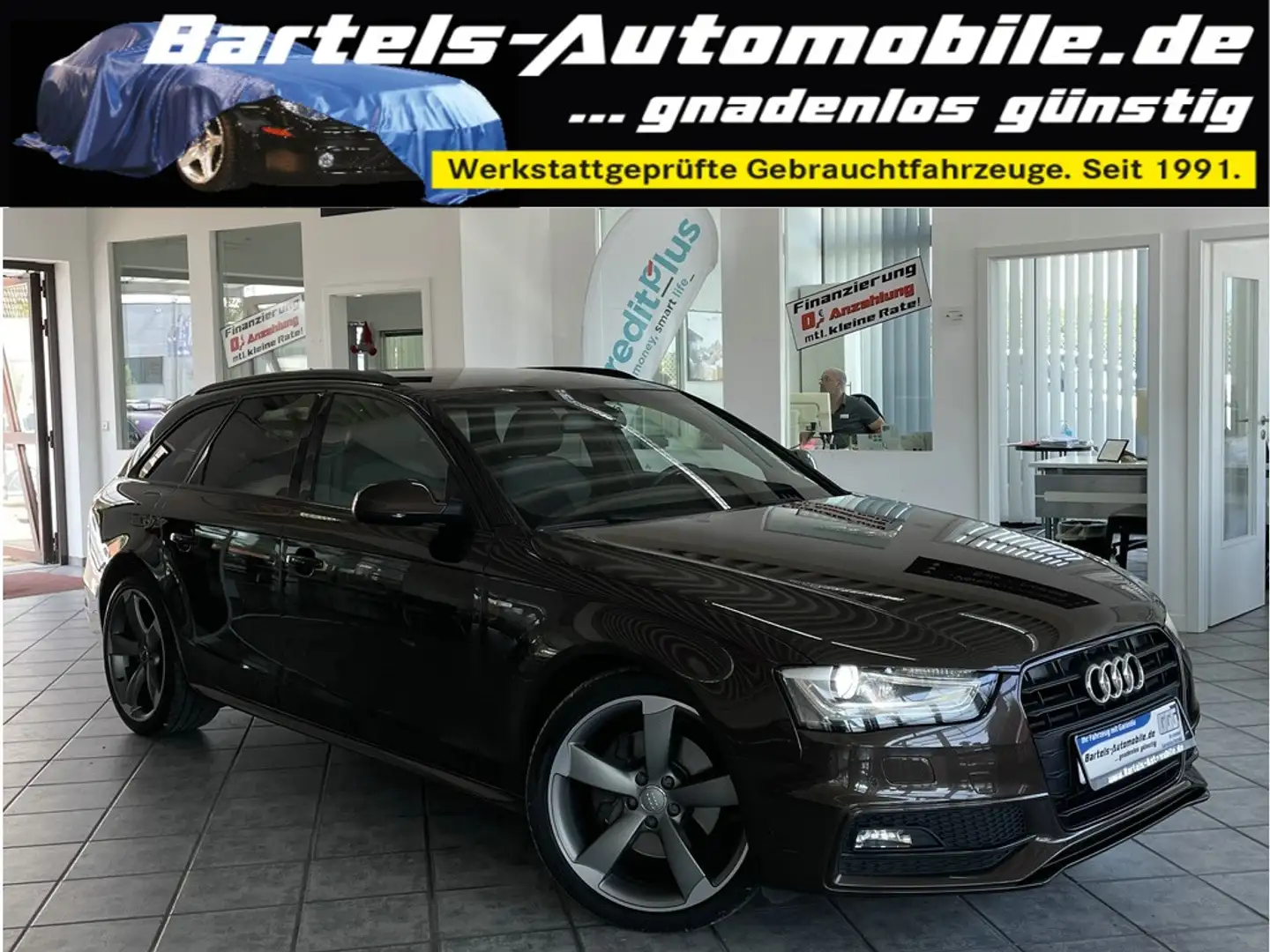 Audi A4 Avant 3.0 TDI S-line plus, Leder, S-Tronic Braun - 1