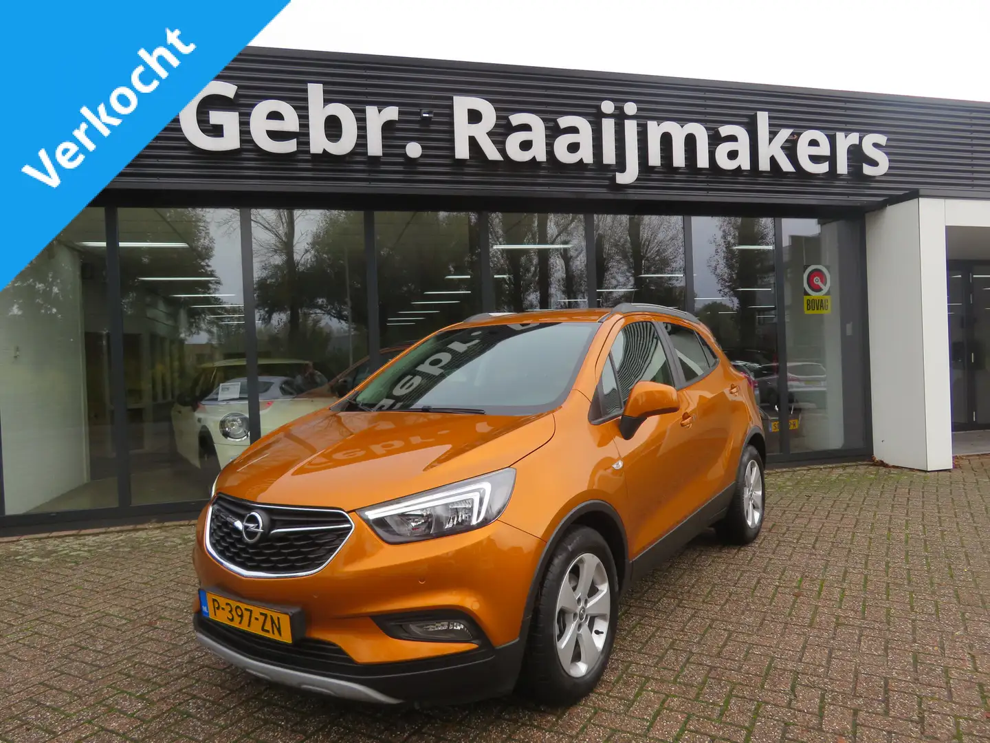 Opel Mokka X 1.4 Turbo 140pk*ECC*Camera*Apple car play* Pomarańczowy - 1