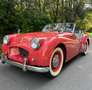 Triumph TR2 Long Door body off restauration Червоний - thumbnail 1