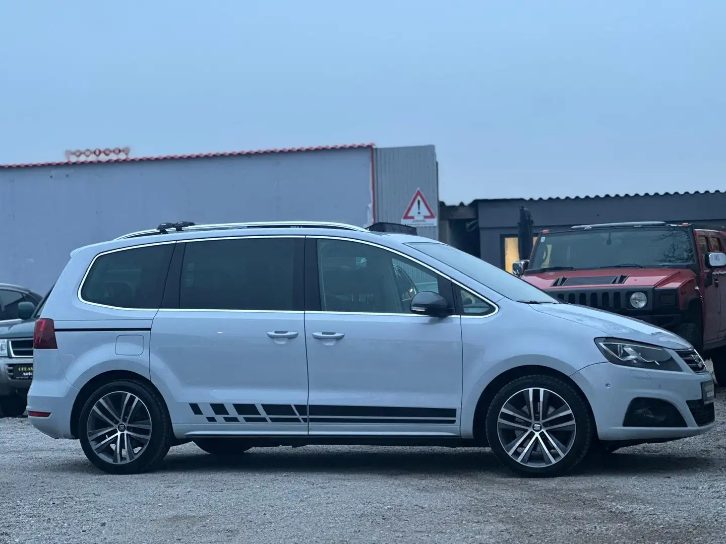 SEAT Alhambra 2.0TDI FR-Line *7-Sitze*Panorama*Leder*Navi*Xenon* Gris - 1
