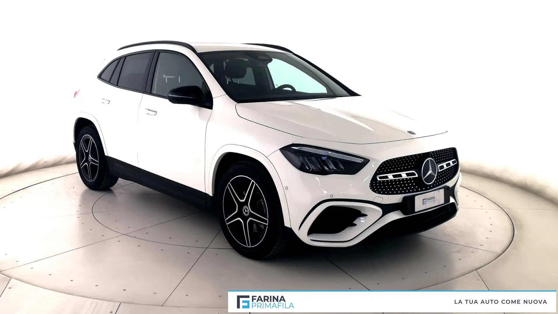 Mercedes-Benz GLA 200 200 d Premium auto Bianco - 2