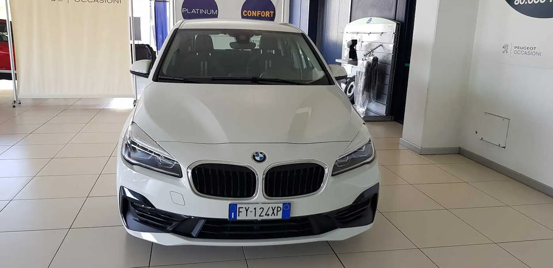 BMW 218 Serie 218 Active Tourer Adavantage Bianco - 2