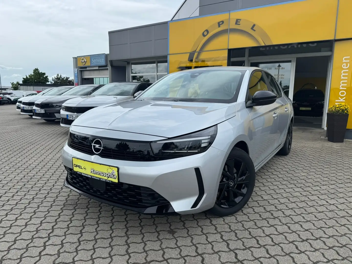 Opel Corsa F Basis Gris - 1
