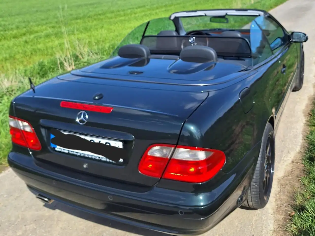 Mercedes-Benz CLK 430 CLK-Klasse V8 Cabrio Unikat Designo Gruen, Autogas, foto 8