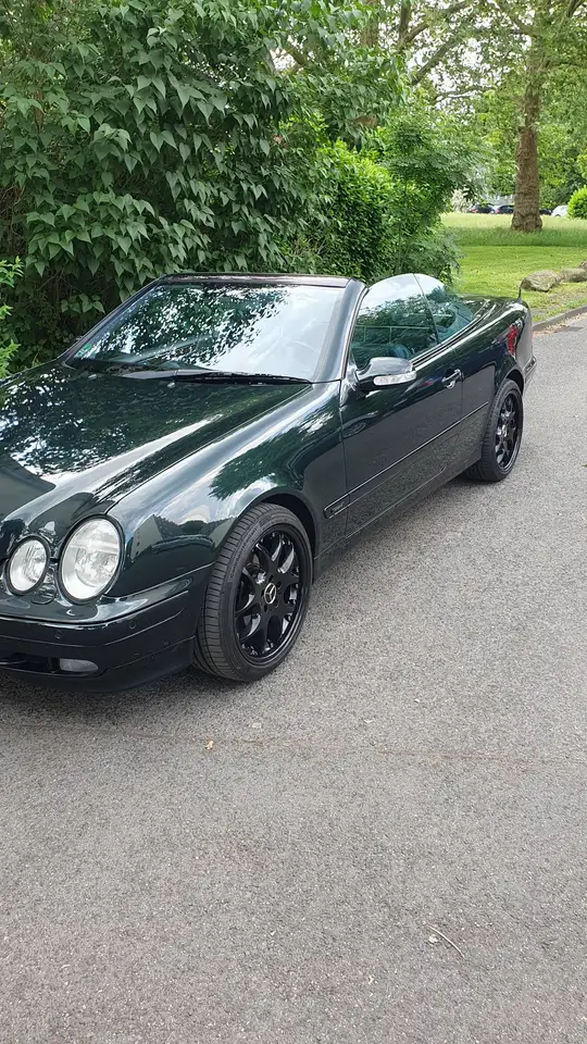 Mercedes-Benz CLK 430 CLK-Klasse V8 Cabrio Unikat Designo Gruen, Autogas, foto 2