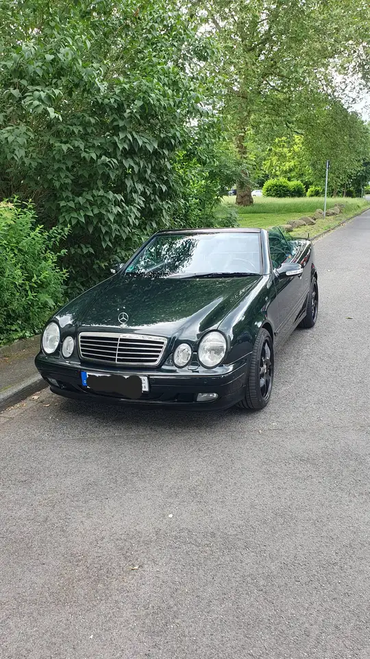 Mercedes-Benz CLK 430 CLK-Klasse V8 Cabrio Unikat Designo Gruen, Autogas, foto 1