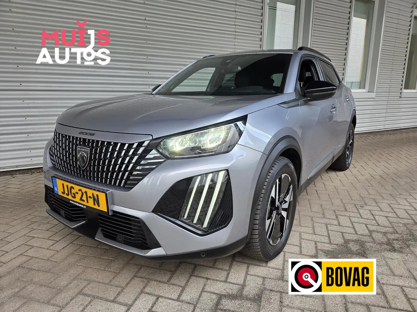 Peugeot 2008 1.2 PureTech 100 Allure Gris - 1