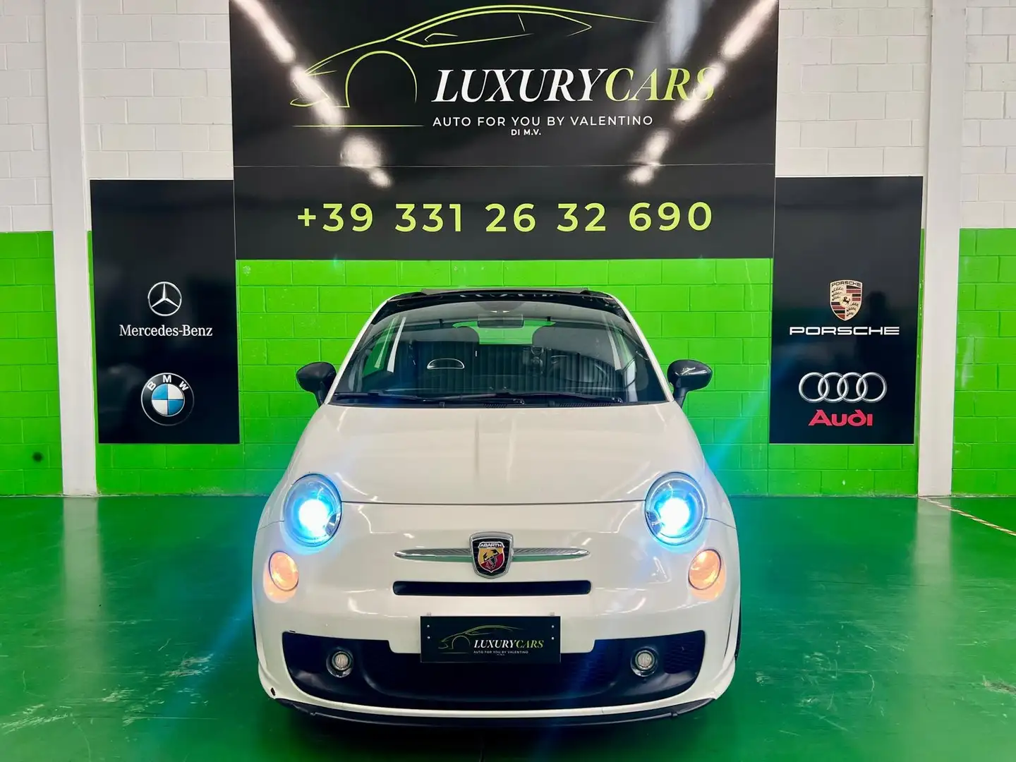 Abarth 500 1.4 16v t. t-jet Custom 140cv mta Bianco - 1