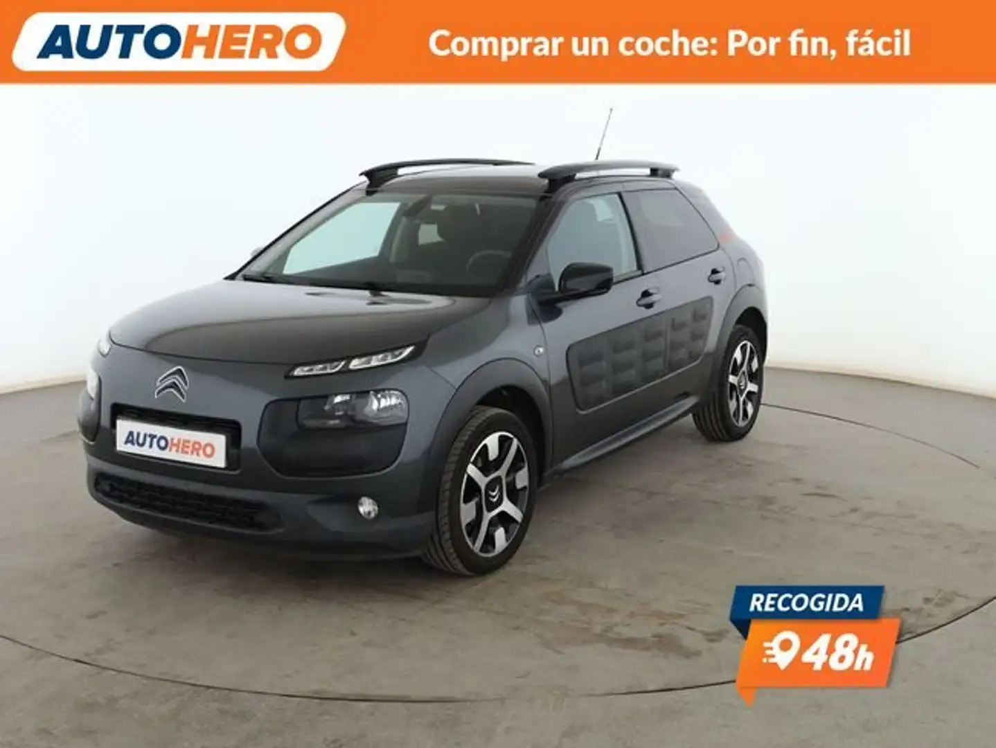 Citroen C4 Cactus 1.6 Blue-HDi Shine Edition Gris - 1