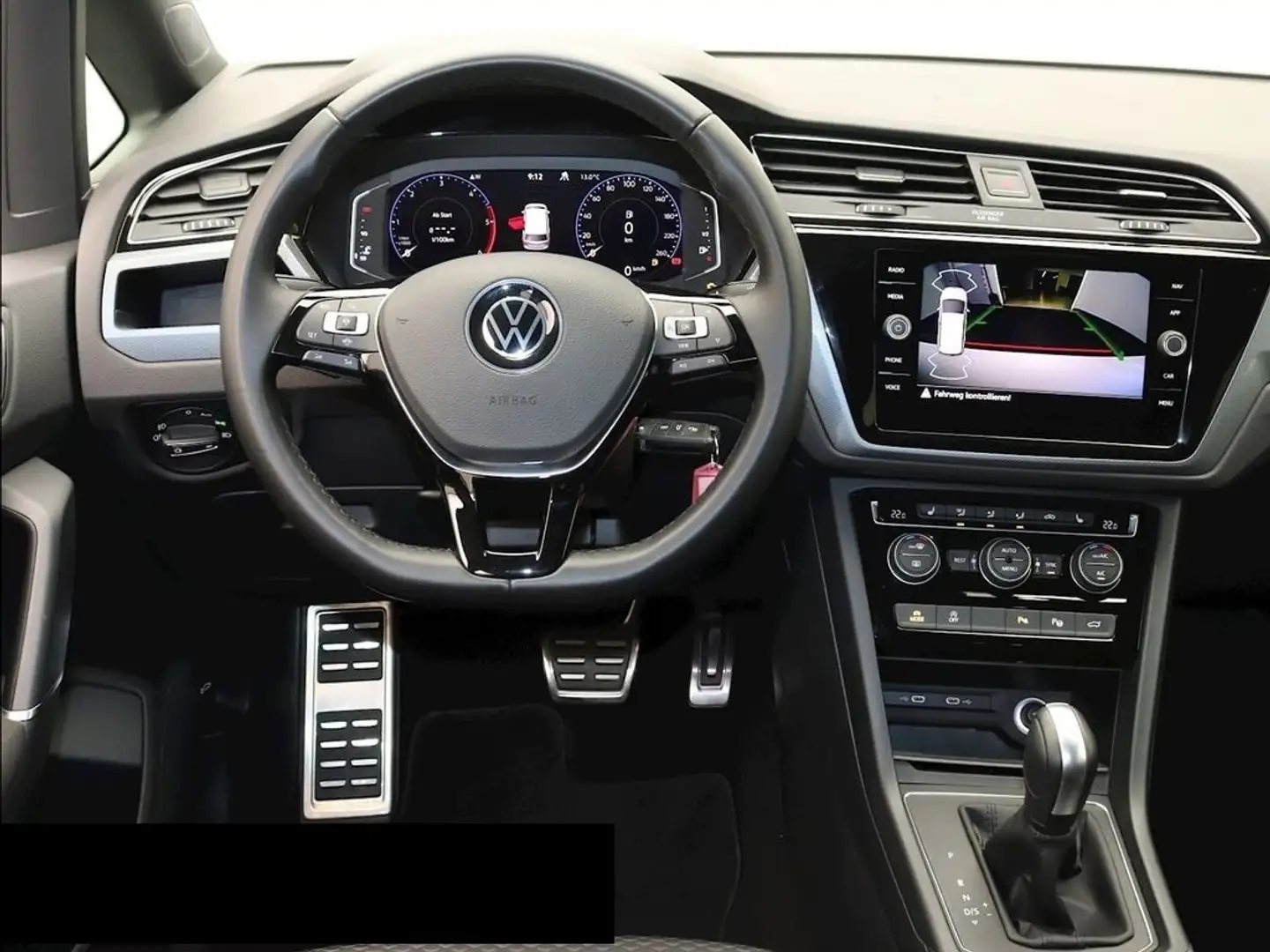 Volkswagen Touran 2.0 TDI 150CV SCR DSG Active BlueMotion Technology Nero - 2