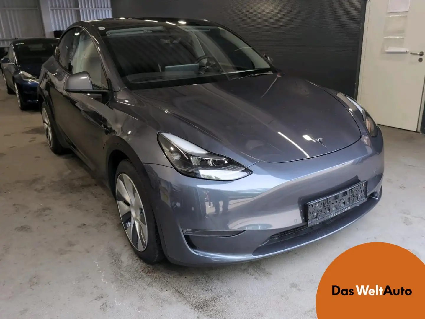 Tesla Model Y Long Range AWD 75kWh Grau - 1