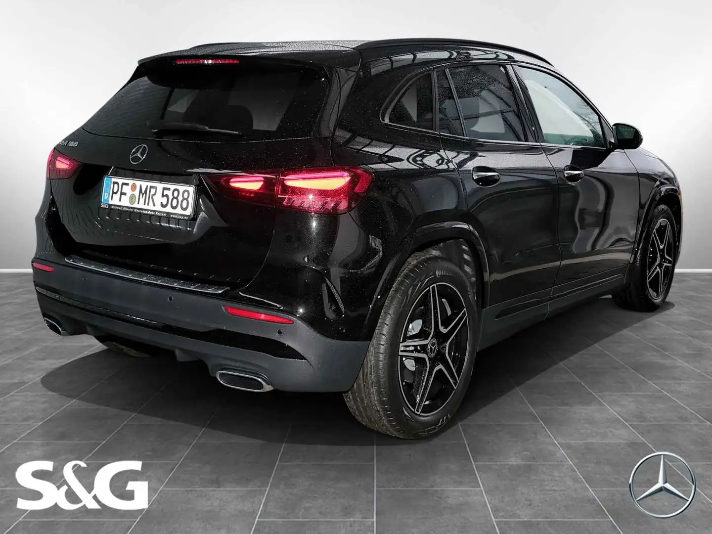 Mercedes-Benz GLA 180 AMG MBUX+360°+M-LED+AHK+Distronic+LM19" Nero - 2