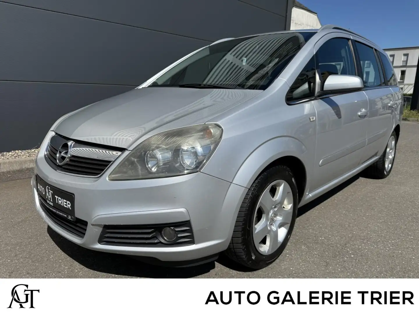 Opel Zafira B 1.6 Edition 7 Sitzer AHK MFL KLIMA TOP Klima Plateado - 1