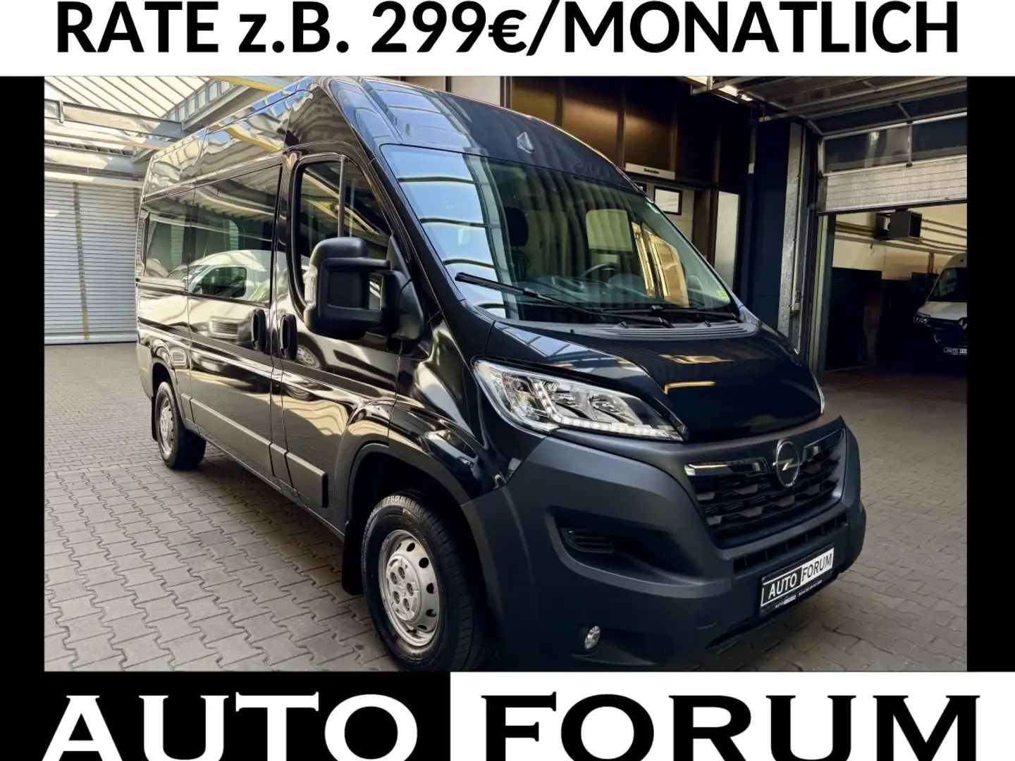 Opel Movano 2.2D L2H2 3,5t VOLLVERGLAST AHK KLIMA CAM Gris - 1