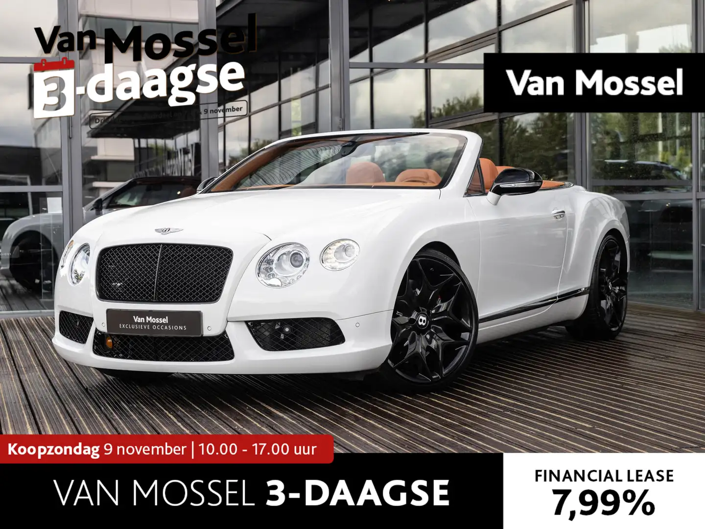 Bentley Continental GTC 4.0 V8 | STOELMASSAGE | STOELVERWARMING & VERKOELI Wit - 1