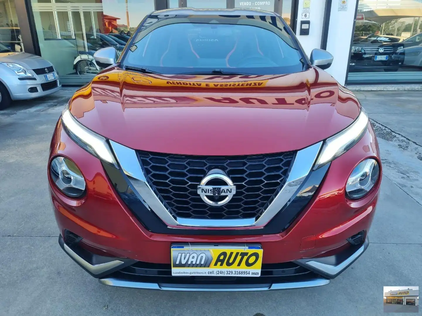 Nissan Juke 1.0 DIG-T 117 CV Tekna Arancione - 2